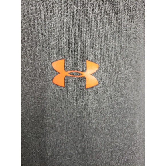 Under Armour Mens  Lg Loose Heat Gear T Shirt Gray Activewear Gym short sleeve - Picture 2 of 8